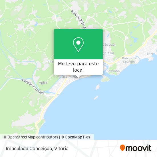 Imaculada Conceição mapa