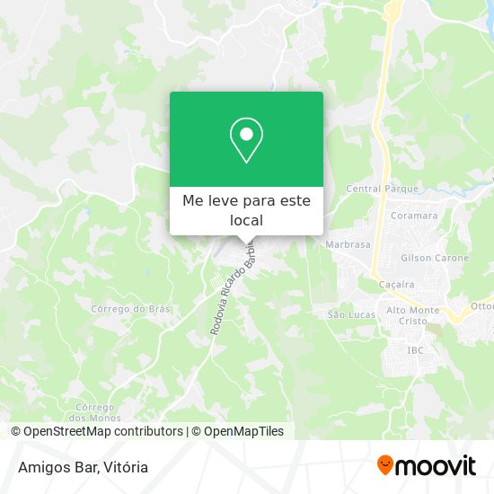 Amigos Bar mapa