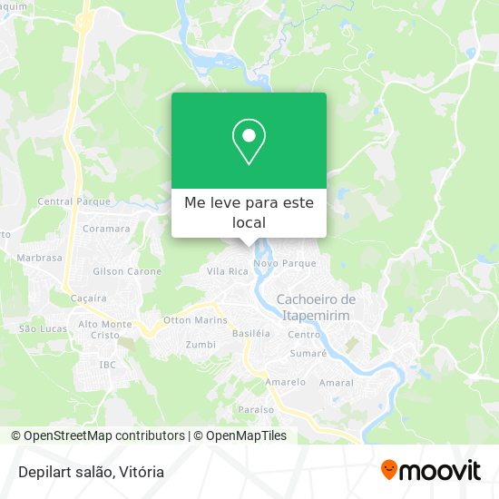 Depilart salão mapa