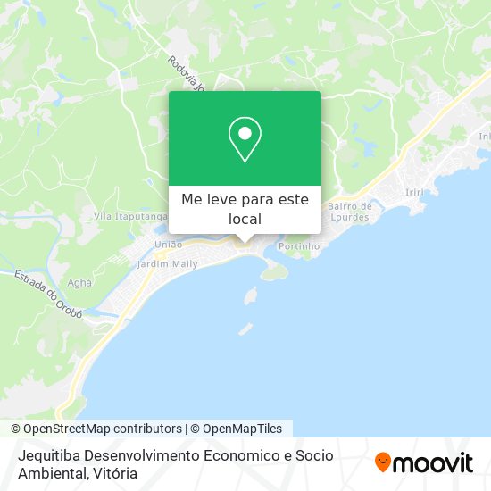 Jequitiba Desenvolvimento Economico e Socio Ambiental mapa