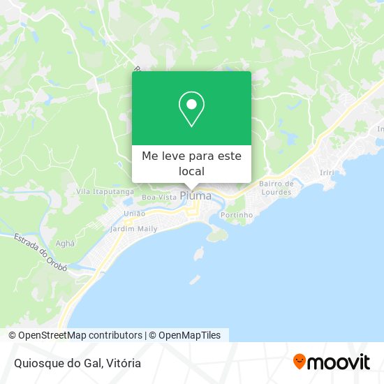 Quiosque do Gal mapa