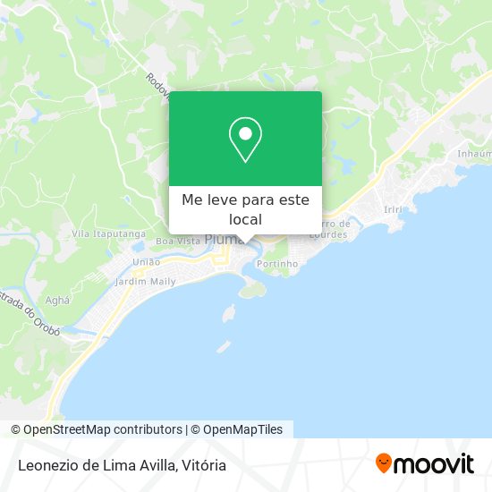 Leonezio de Lima Avilla mapa