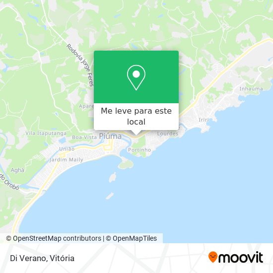 Di Verano mapa