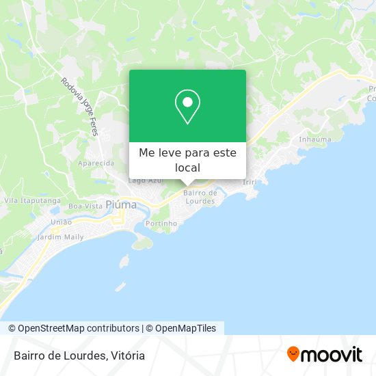 Bairro de Lourdes mapa