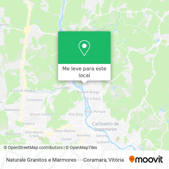 Naturale Granitos e Marmores - - Coramara mapa