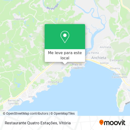 Restaurante Quatro Estações mapa