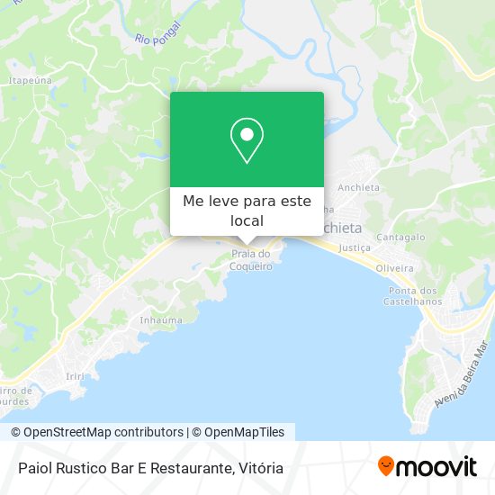 Paiol Rustico Bar E Restaurante mapa