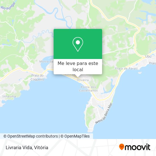 Livraria Vida mapa