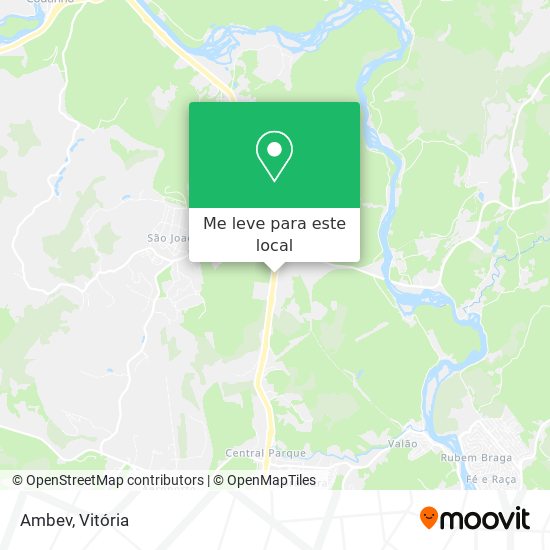 Ambev mapa