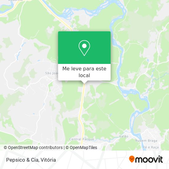 Pepsico & Cia mapa