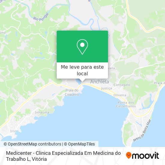 Medicenter - Clinica Especializada Em Medicina do Trabalho L mapa