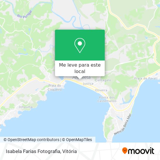 Isabela Farias Fotografia mapa