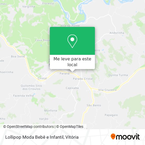 Lollipop Moda Bebê e Infantil mapa