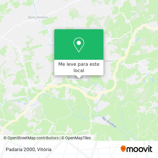 Padaria 2000 mapa
