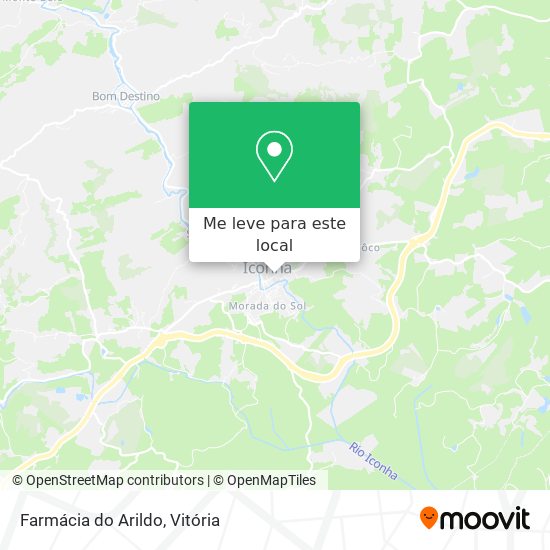 Farmácia do Arildo mapa