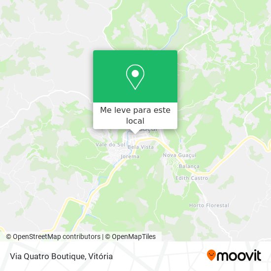 Via Quatro Boutique mapa
