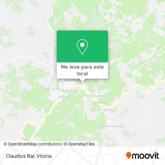 Claudios Bar mapa