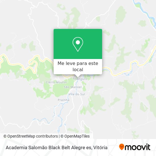 Academia Salomão Black Belt Alegre es mapa