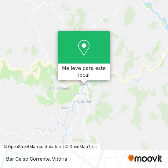 Bar Celso Corrente mapa