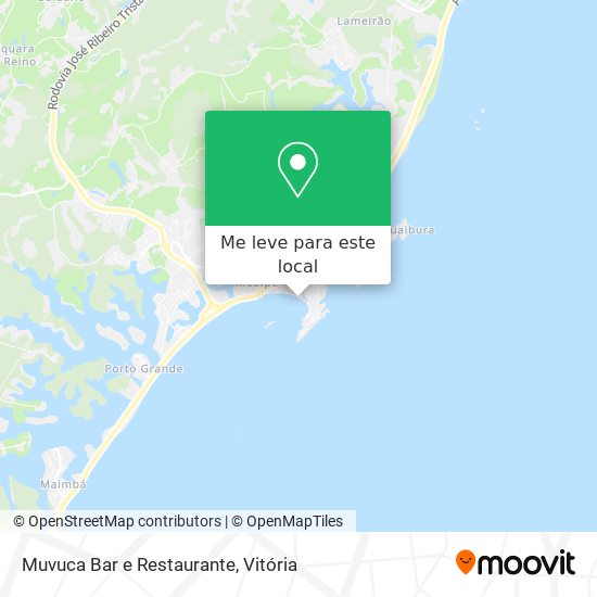 Muvuca Bar e Restaurante mapa