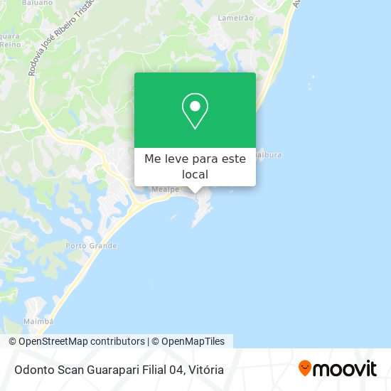 Odonto Scan Guarapari Filial 04 mapa