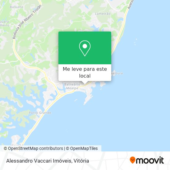 Alessandro Vaccari Imóveis mapa