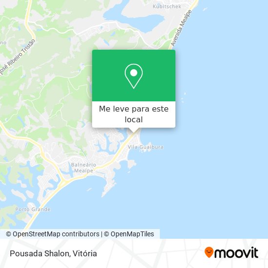 Pousada Shalon mapa