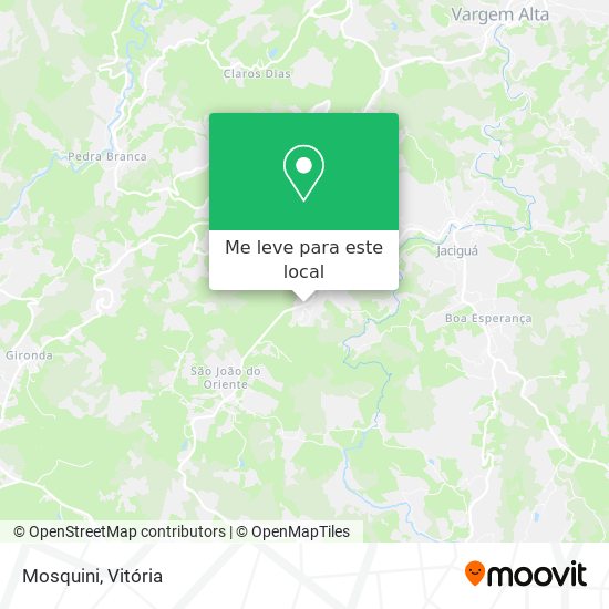Mosquini mapa