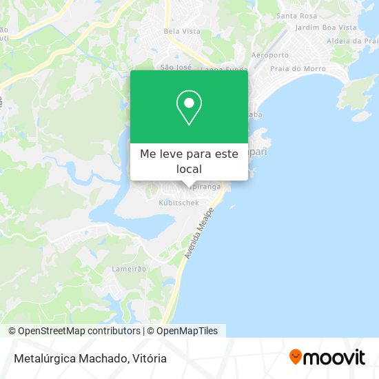 Metalúrgica Machado mapa