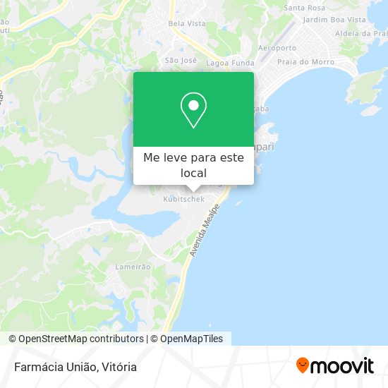 Farmácia União mapa