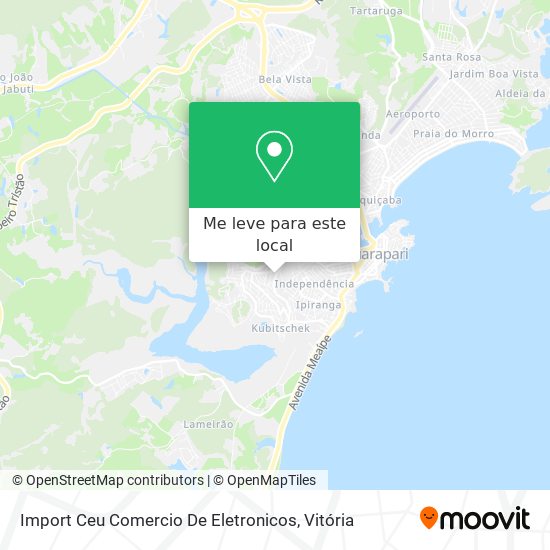 Import Ceu Comercio De Eletronicos mapa