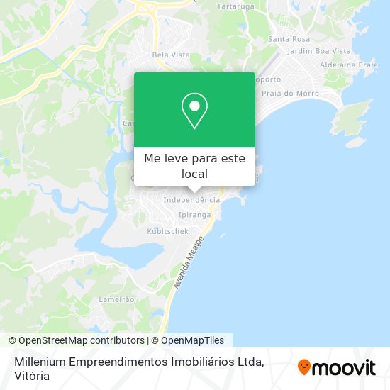Millenium Empreendimentos Imobiliários Ltda mapa
