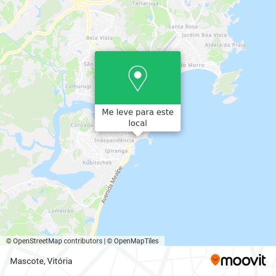 Mascote mapa
