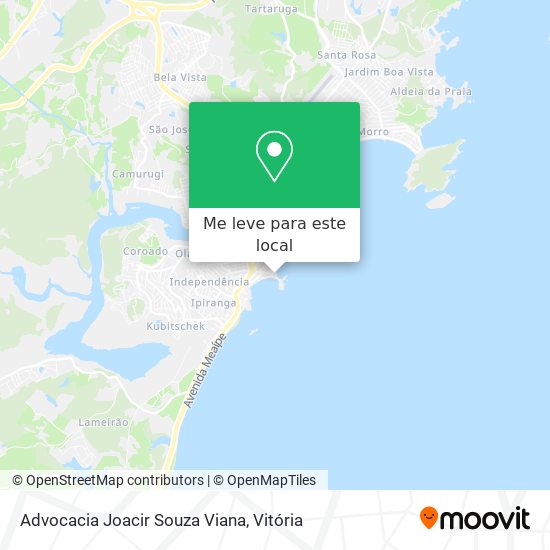 Advocacia Joacir Souza Viana mapa