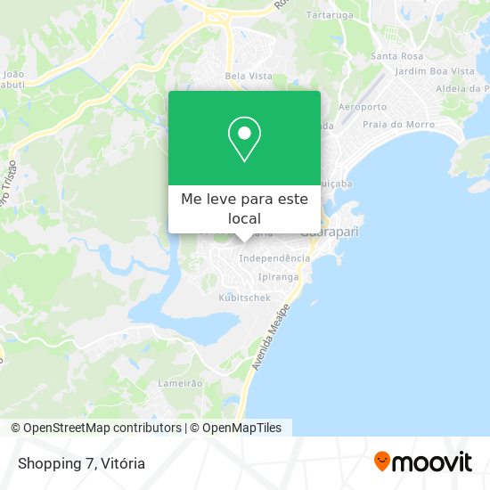 Shopping 7 mapa