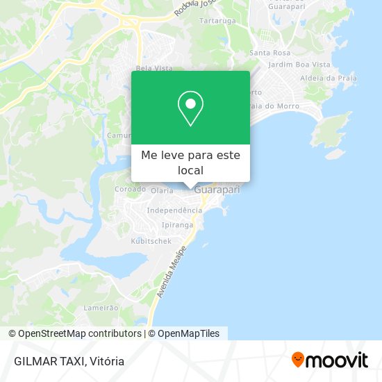 GILMAR TAXI mapa