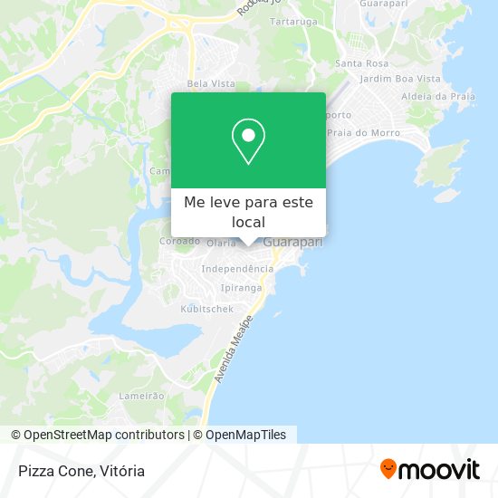 Pizza Cone mapa