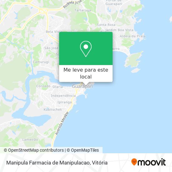 Manipula Farmacia de Manipulacao mapa