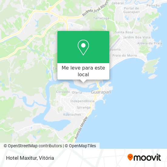 Hotel Maxitur mapa