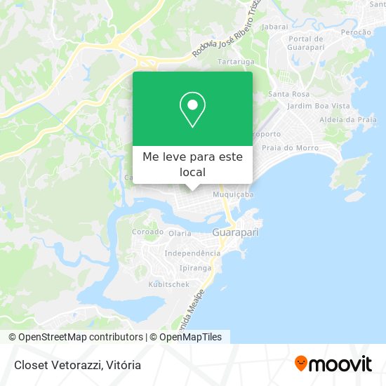 Closet Vetorazzi mapa