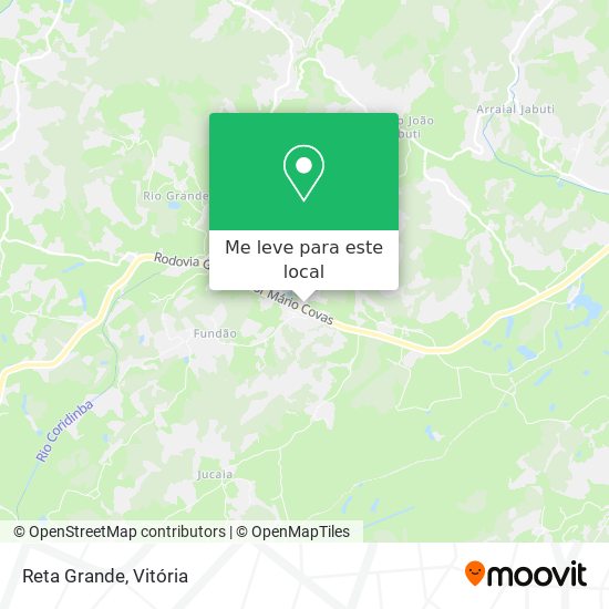 Reta Grande mapa