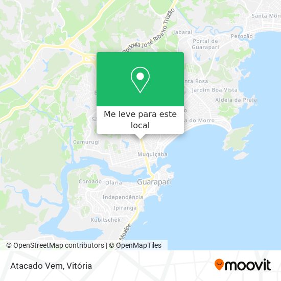Atacado Vem mapa