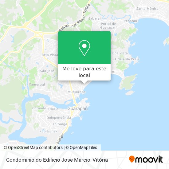 Condominio do Edificio Jose Marcio mapa