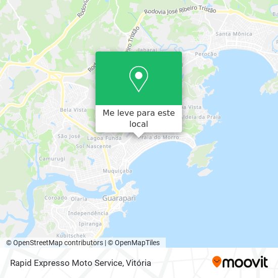Rapid Expresso Moto Service mapa