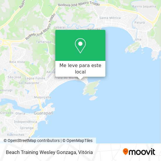 Beach Training Wesley Gonzaga mapa