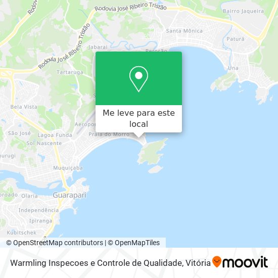 Warmling Inspecoes e Controle de Qualidade mapa