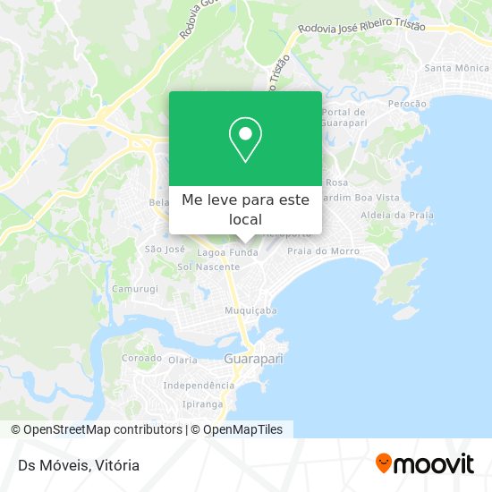 Ds Móveis mapa