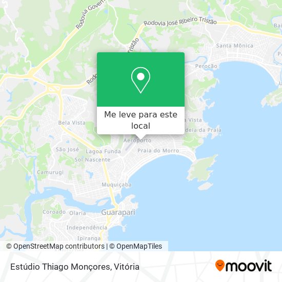 Estúdio Thiago Monçores mapa