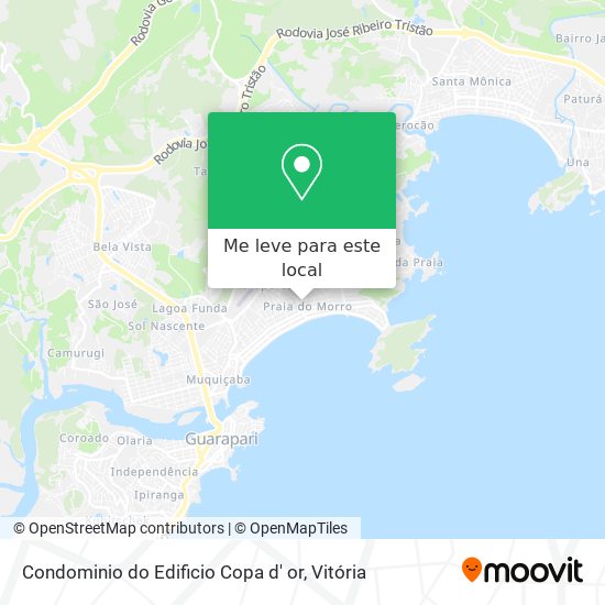 Condominio do Edificio Copa d' or mapa