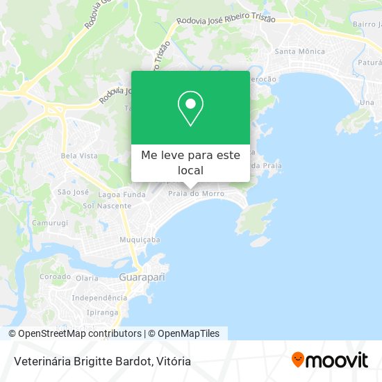 Veterinária Brigitte Bardot mapa